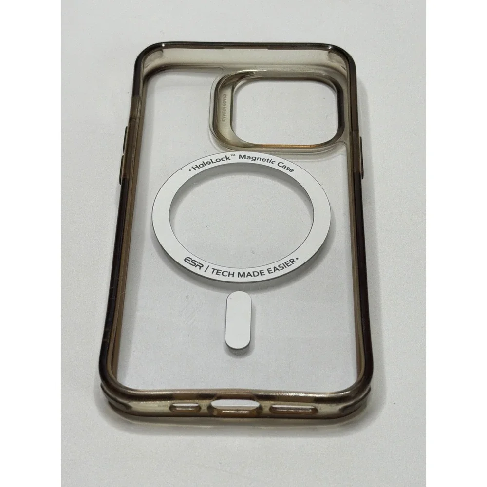 ESR HaloLock Magnetic Case iPhone 14 Pro Max Clear Smoke MagSafe Protective‎